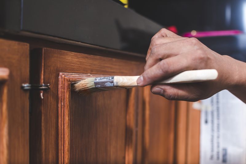 Cabinet Door Painting