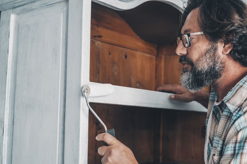 cabinet painting and refinishing