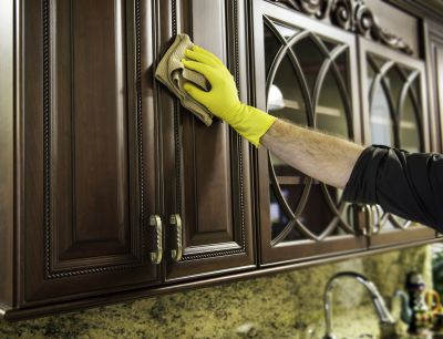 cabinet painting and refinishing